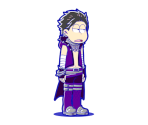 Ichimatsu (Akuma Worker: Remote) - Osomatsu-san Hesokuri Wars: Battle of the NEETs