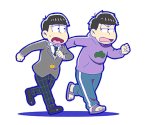 Ichimatsu (Adult and 18 Years Old) - Osomatsu-san Hesokuri Wars: Battle of the NEETs