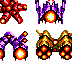 Minibosses - Power Strike / Aleste