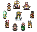 NPCs (Unique) - Arabian Nights: Sabaku no Seirei Ou (JPN)