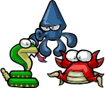 Enemies - Froot Loops: Black Beak's Treasure Cove / Puke the Pirate in Pirates of the Can of Beans!