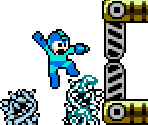 Search Man Gimmicks (8-bit) - Mega Man Customs