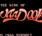 Title Screen - The Wing of Madoola (JPN)