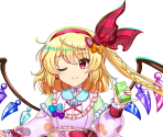 Flandre Scarlet (Rainbow Fruit Salad) - Touhou LostWord