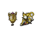 Quicksand Cave Enemies - Arabian Nights: Sabaku no Seirei Ou (JPN)