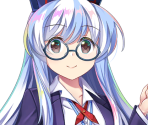 Keine Kamishirasawa (Wise and Intelligent Trainee Teacher) - Touhou LostWord