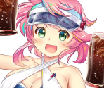 Miyoi Okunoda (Waitress of Beach House Kourindou) - Touhou LostWord