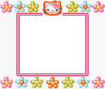 Super Game Boy Border - Hello Kitty Magical Museum (JPN)