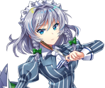 Sakuya Izayoi (Lightning-Speed Maid) - Touhou LostWord