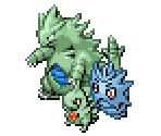Larvitar, Pupitar & Tyranitar - Pokémon Ranger 2: Shadows of Almia