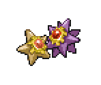 Staryu & Starmie - Pokémon Ranger 2: Shadows of Almia