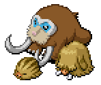 Swinub, Piloswine & Mamoswine - Pokémon Ranger 2: Shadows of Almia