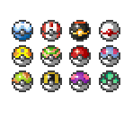 Poké Balls - Pokémon Emerald