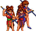 Rin Rin, Ran Ran and Ten Ten - Suikoden 2