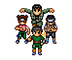 Team Guy Overworld - Naruto: Path of the Ninja 2