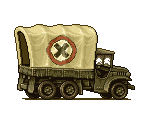 Rebel Troop Truck - Metal Slug 3
