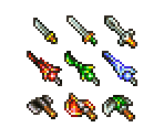 Item Icons - Tactics Ogre: The Knight of Lodis