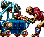 Secret Arena Boss - Contra: Hard Corps