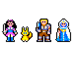 Playable Characters - Phantasy Star