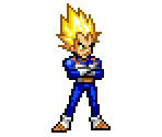 Vegeta (Super Saiyan) - Jump Ultimate Stars