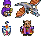 Playable Characters & NPCs - Dragon Quest 5: The Hand of the Heavenly Bride