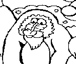 Coloring - Lion and the King (PAL)