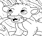 Coloring - Lion and the King 2 (PAL)