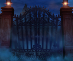 Scarlet Devil Mansion Gates (Night) - Touhou LostWord