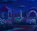Scarlet Devil Mansion Garden (Night) - Touhou LostWord