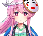 Hata no Kokoro (Not So Cheerful-Looking Cheerleader) - Touhou LostWord