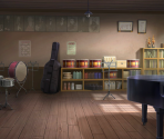 Hakurei School Music Room - Touhou LostWord