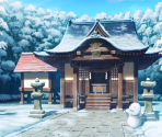 Hakurei Shrine (Winter) - Touhou LostWord