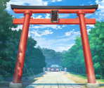 Hakurei Shrine Gate - Touhou LostWord
