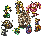 Bardo's Labyrinth / Fortress Enemies - Arabian Nights: Sabaku no Seirei Ou (JPN)