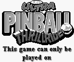 Game Boy Error Message - 3-D Ultra Pinball: Thrillride