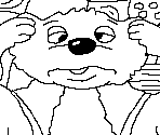 Coloring - Winky the Little Bear (PAL)