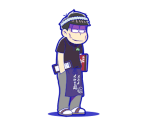 Ichimatsu (Enjoyable Work) - Osomatsu-san Hesokuri Wars: Battle of the NEETs