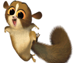 Menu Character Artwork - Madagascar Kartz