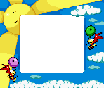 Super Game Boy Border - Alfred Chicken (JPN)