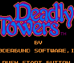 Title Screen - Deadly Towers / Mashou