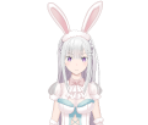 Emilia (Bunny) - Re:Zero - Lost in Memories