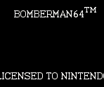Copyright Screen - Bomberman 64