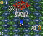 Spring Stadium Zone Act 3 - Sonic 3D Blast / Sonic 3D: Flickies' Island