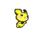 #172 Pichu (Super Smash Bros. Melee Icon-Style, Expanded) - Pokémon Generation 2 Customs
