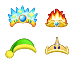Ability Icons - Kirby's Return to Dream Land Deluxe