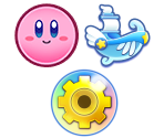 Main Story Stage UI - Kirby's Return to Dream Land Deluxe