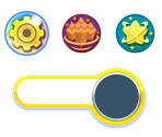 World Map UI - Kirby's Return to Dream Land Deluxe