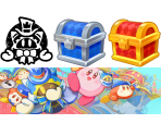 Stamp Rally UI & Artwork - Kirby's Return to Dream Land Deluxe