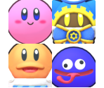 Masks Icons - Kirby's Return to Dream Land Deluxe