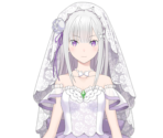 Emilia (Bride) - Re:Zero - Lost in Memories